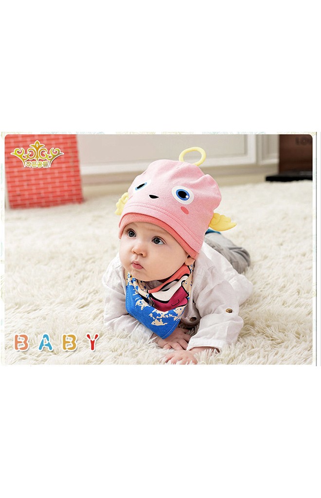เซ็ตหมวกเด็กพร้อมผ้ากันเปื้อน LITTLE ANGEL HAT