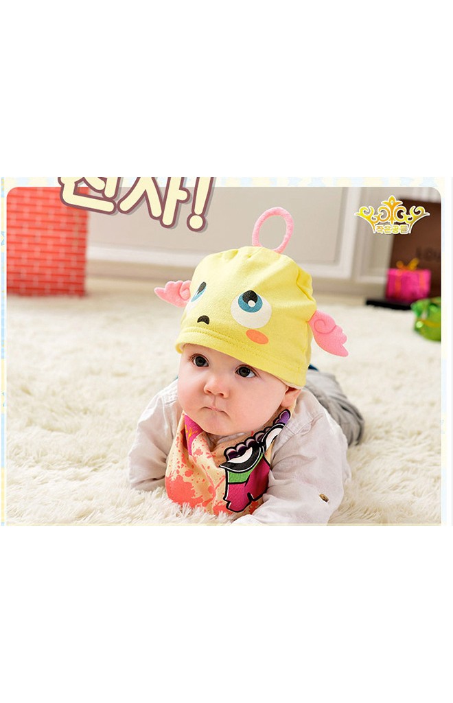 เซ็ตหมวกเด็กพร้อมผ้ากันเปื้อน LITTLE ANGEL HAT