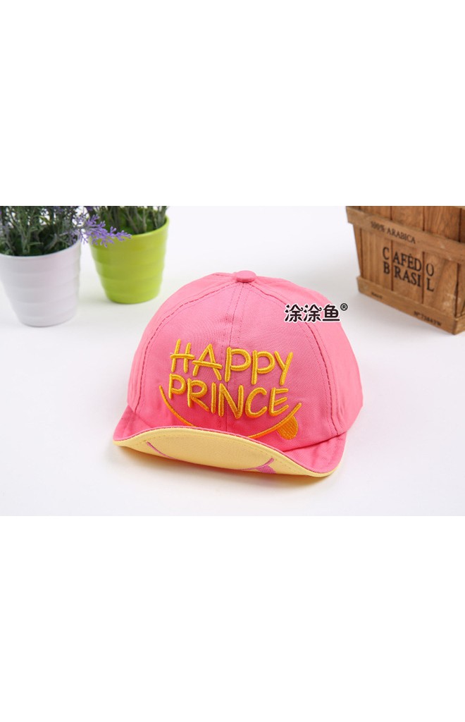 หมวกแก๊ปเด็ก ปักอักษร HAPPY PRINCE
