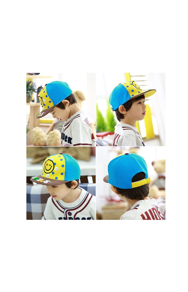 หมวกแก๊ป SMILE สกรีนรูปยิ้ม TUTUYA
