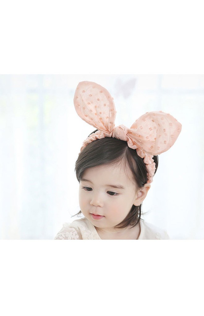 สายคาดผมโบว์กระต่ายใหญ่ ใส่แล้วน่ารัก