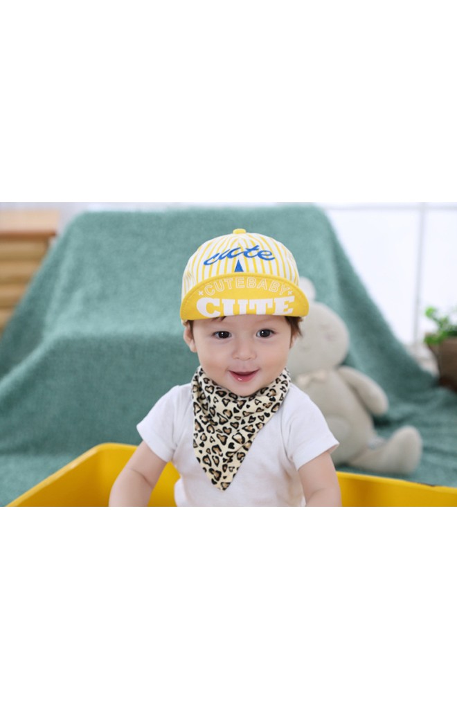 หมวกแก๊ปลายทาง ปักดาวและอักษร cute