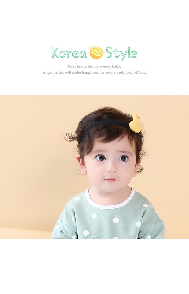 สายคาดผมสาวน้อยแต่งรูปเป็ดน้อยแบบนูน