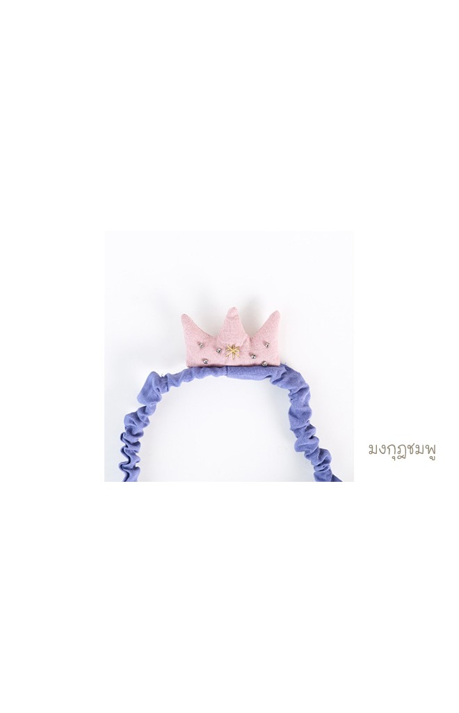สายคาดผมมงกุฎนูน สายคาดผ้าฝ้าย จาก Angel Neitiri