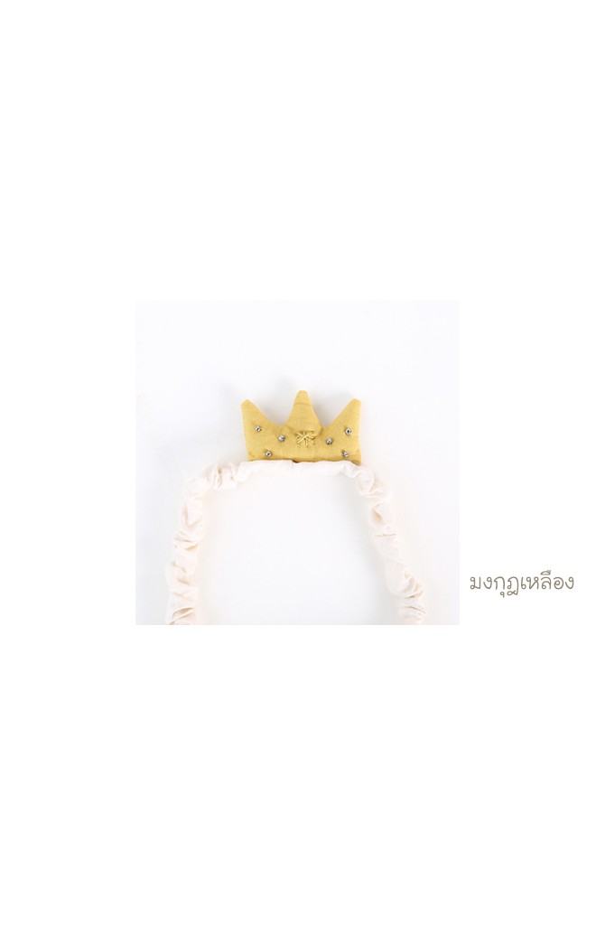 สายคาดผมมงกุฎนูน สายคาดผ้าฝ้าย จาก Angel Neitiri