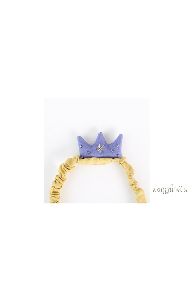 สายคาดผมมงกุฎนูน สายคาดผ้าฝ้าย จาก Angel Neitiri