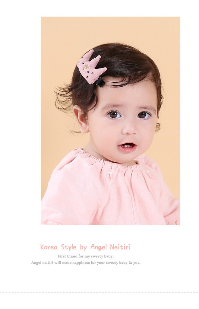 กิ๊บมงกุฎนูนเนื้อผ้าฝ้าย จาก Angel Neitiri