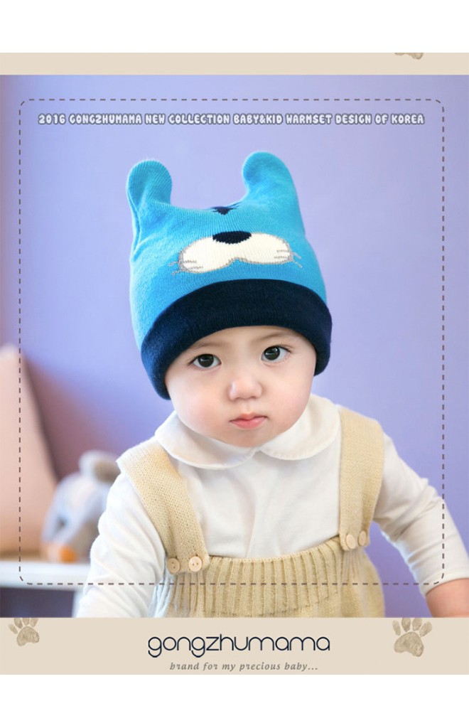 หมวกถักหน้าเสือน้อย
