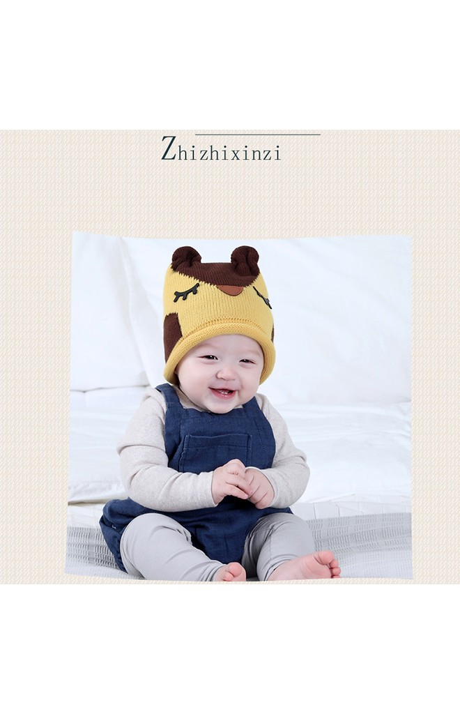 หมวกไหมพรมนกฮูก ดีไซส์น่ารัก