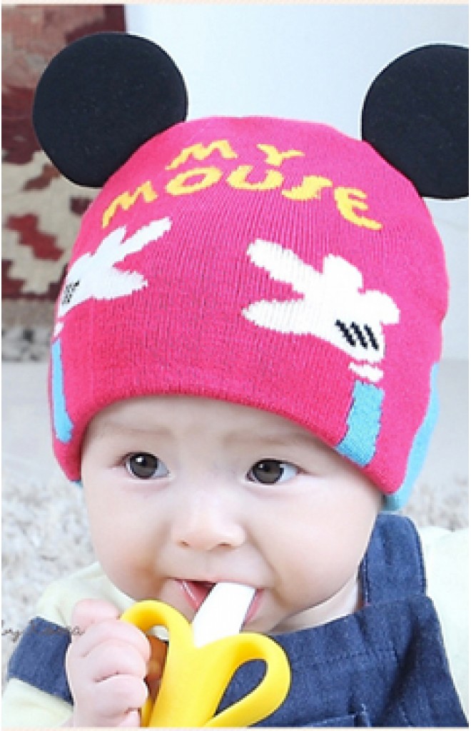 หมวกถักมิกกี้รูปมืออักษร My Mouse หมวกน่ารักใส่ได้ทั้งสองด้าน TIANYIBEAR หมวกถักมิกกี้รูปมืออักษร My Mouse หมวกน่ารักใส่ได้ทั้งสองด้าน TIANYIBEAR