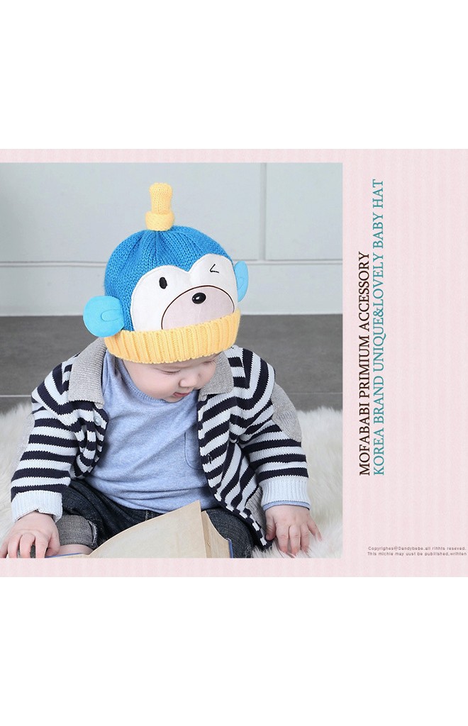 หมวกไหมพรมลิงจ๋อ ดีไซน์น่ารัก จาก mofababi