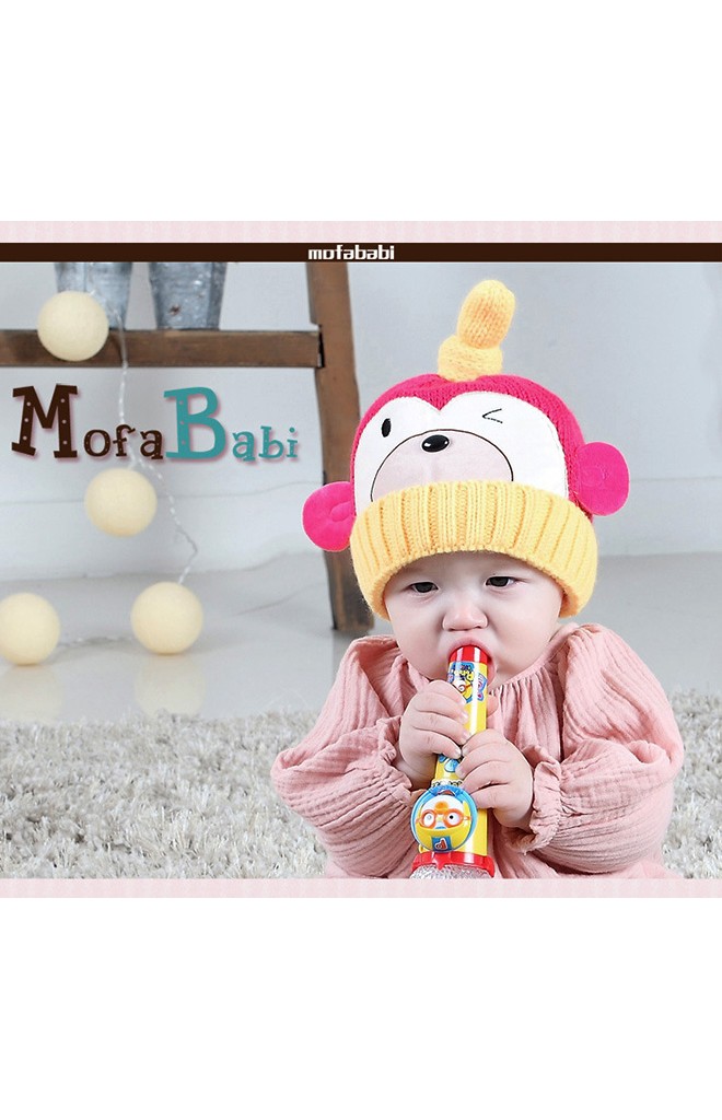 หมวกไหมพรมลิงจ๋อ ดีไซน์น่ารัก จาก mofababi