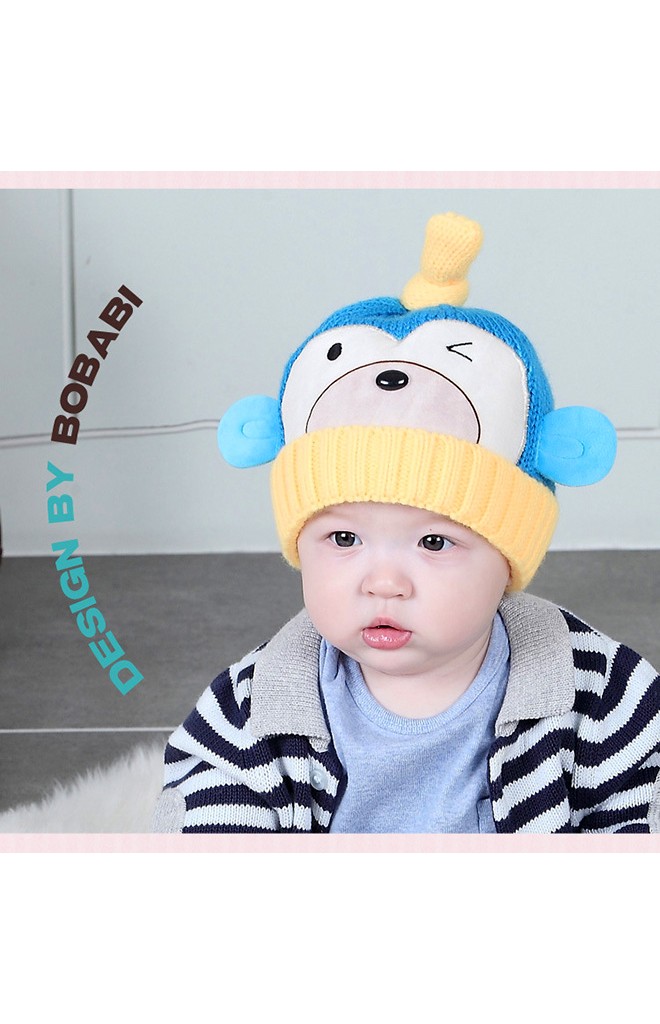 หมวกไหมพรมลิงจ๋อ ดีไซน์น่ารัก จาก mofababi