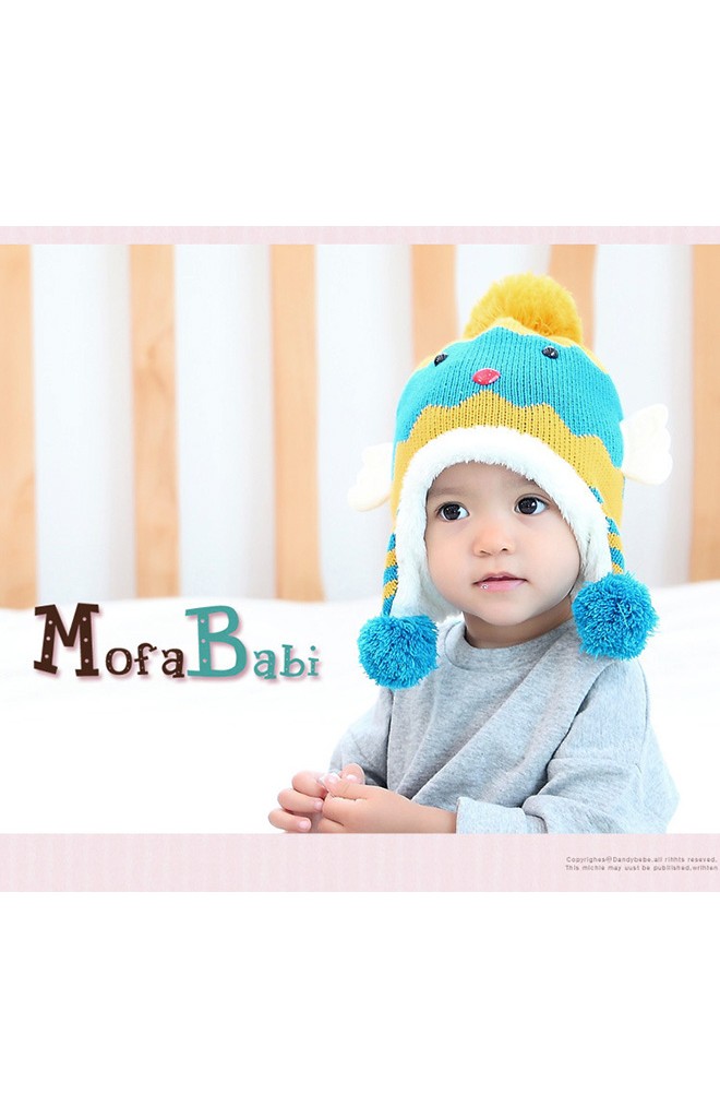 หมวกไหมพรมลูกเจี๊ยบมาพร้อมซับในอุ่นๆ จาก MOFABABI