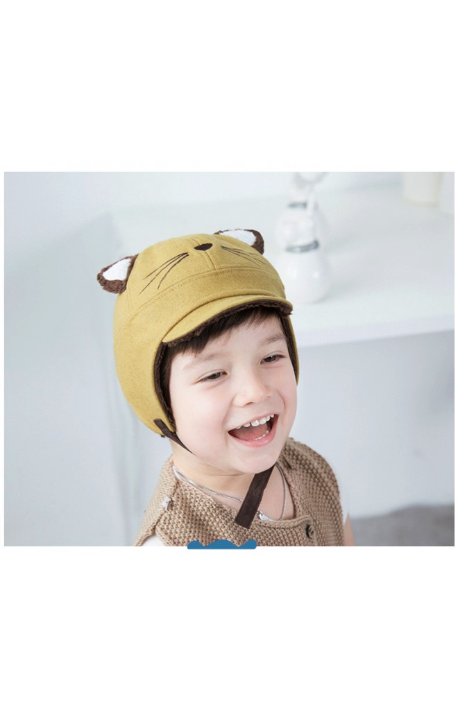 หมวกกันหนาวหน้าแมว แต่งหูน่ารัก จาก Lemonkid