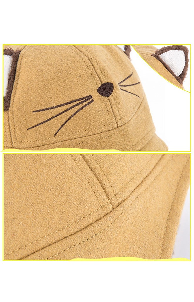 หมวกกันหนาวหน้าแมว แต่งหูน่ารัก จาก Lemonkid