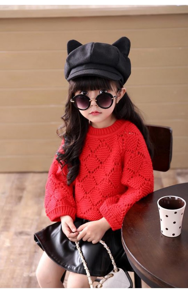 หมวกทรงนิวส์บอยแต่งหูน่ารัก