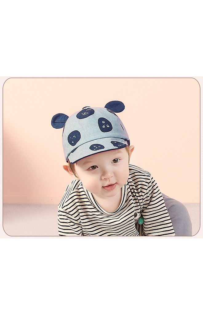 หมวกแก๊ปลายวงกลมและหัวใจ แต่งหูน่ารัก จาก KUKUJI