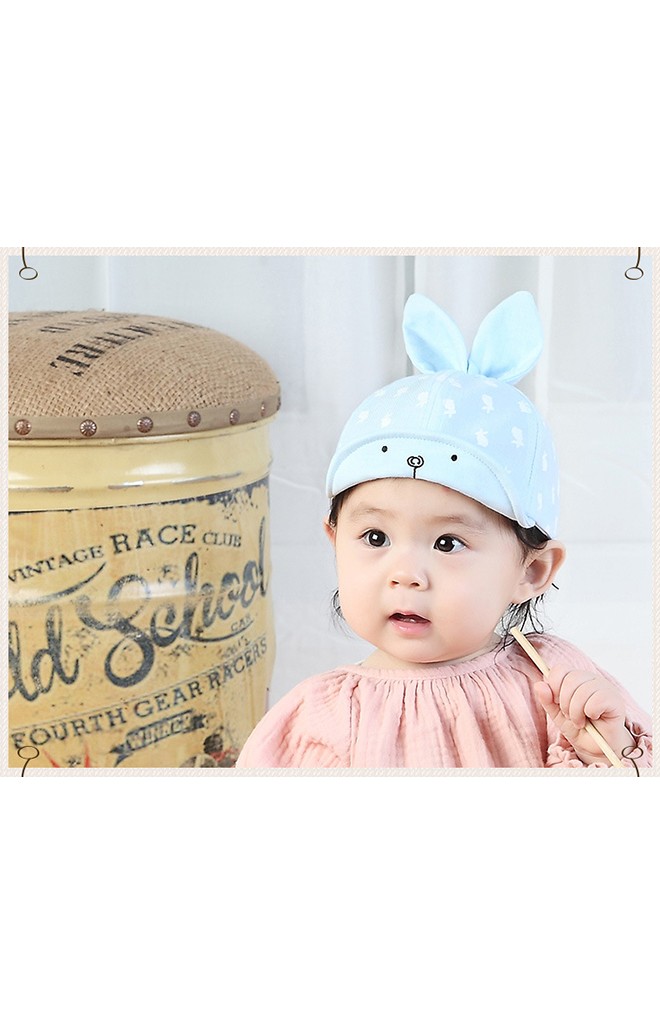 หมวกแก๊ปเด็กกระต่ายน่ารัก