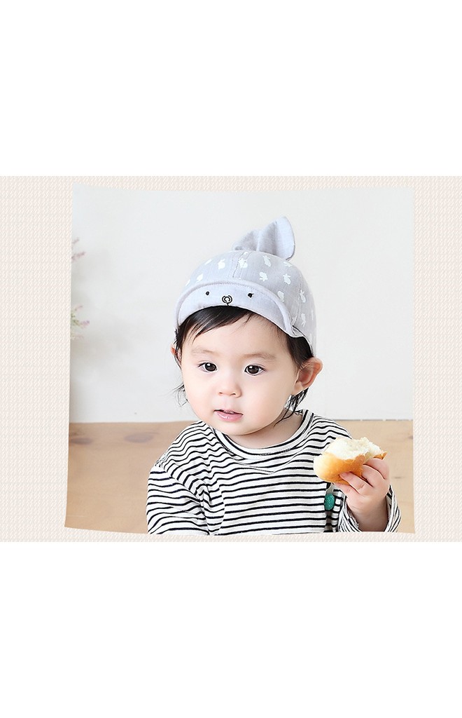 หมวกแก๊ปเด็กกระต่ายน่ารัก