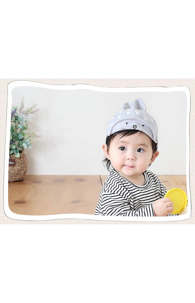 หมวกแก๊ปเด็กกระต่ายน่ารัก