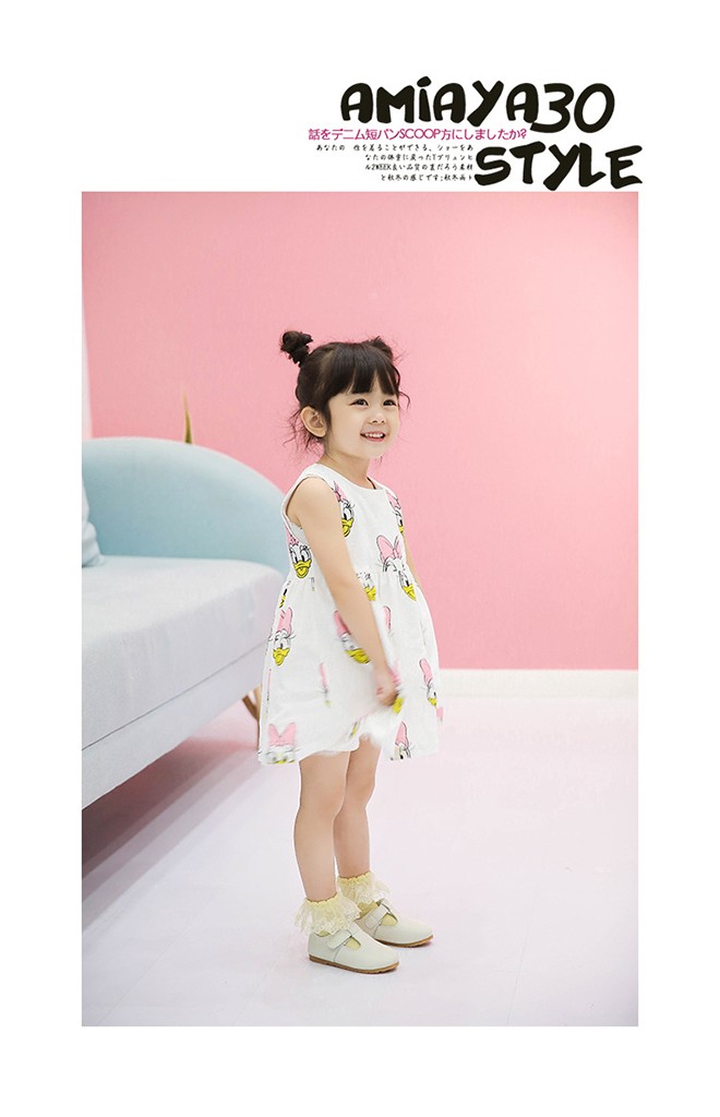 ถุงเท้าเด็กหญิงขอบระบายลูกไม้ สีชมพู เหลือง และ ขาว