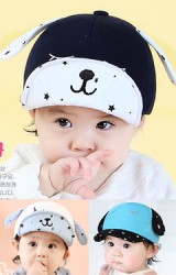 หมวกแก๊ปเจ้าตูบ  หูและปีกหมวกลายดาว จาก TIANYI BEAR