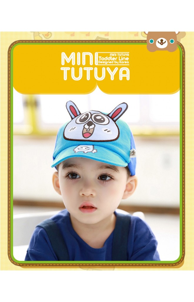 หมวกแก๊ปปีกอ่อนหน้ากระต่าย จาก TUTUYA