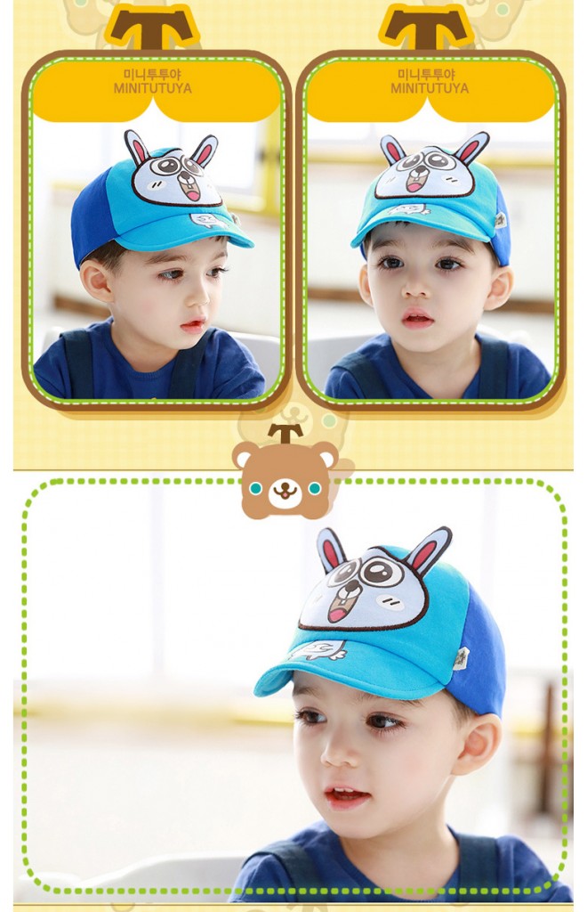 หมวกแก๊ปปีกอ่อนหน้ากระต่าย จาก TUTUYA