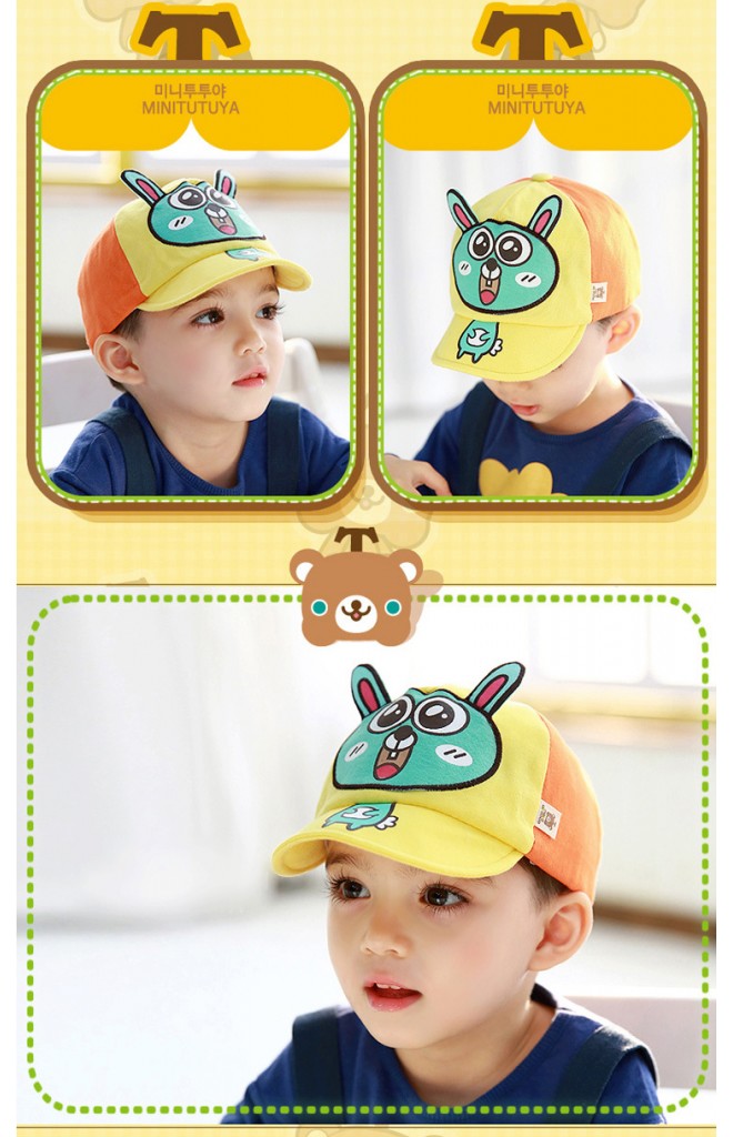 หมวกแก๊ปปีกอ่อนหน้ากระต่าย จาก TUTUYA