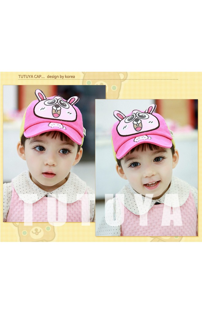 หมวกแก๊ปปีกอ่อนหน้ากระต่าย จาก TUTUYA