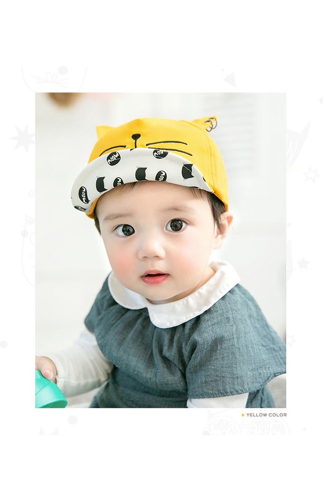 หมวกแก๊ปหน้าแมวน้อย จาก GZMM