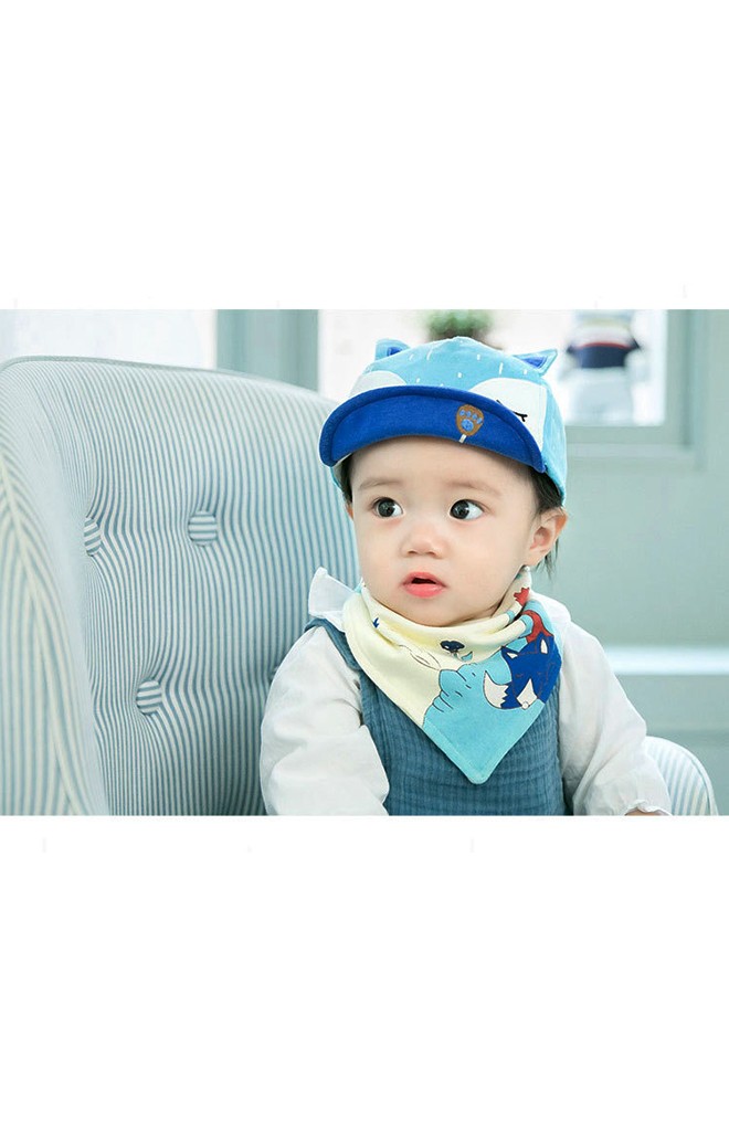 เซ็ตหมวกแก๊ปจิ้งจอกมาพร้อมผ้ากันเปื้อนจาก GZMM