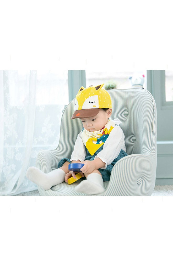 เซ็ตหมวกแก๊ปจิ้งจอกมาพร้อมผ้ากันเปื้อนจาก GZMM