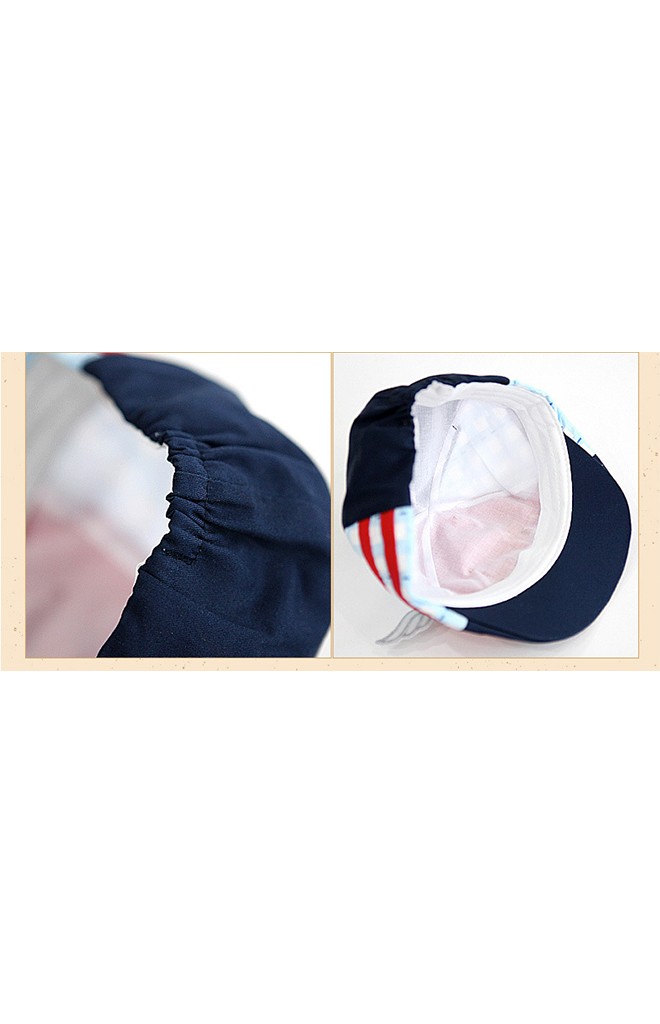 หมวกแฟล็ตแค็ป Flat Cap ด้านหน้ารูปดาว แต่งปีกแต่งน่ารัก TUTUYA