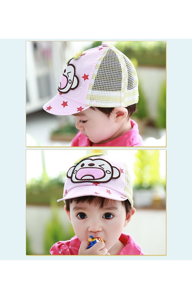 หมวกแก๊ปลิงน้อยด้านหลังตาข่าย จาก TUTUYA