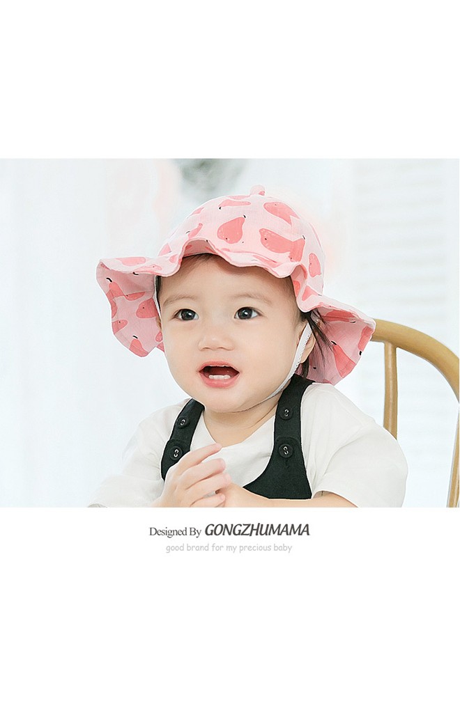 หมวกสาวน้อยลายลูกแพร์ จาก GZMM