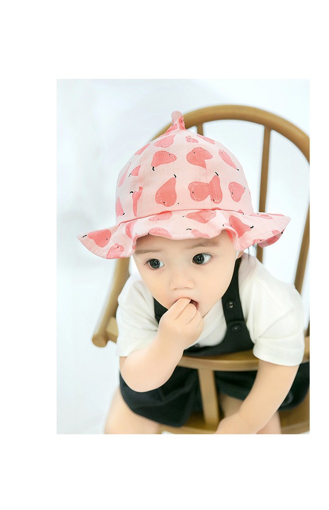 หมวกสาวน้อยลายลูกแพร์ จาก GZMM
