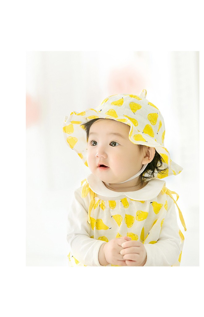 หมวกสาวน้อยลายลูกแพร์ จาก GZMM