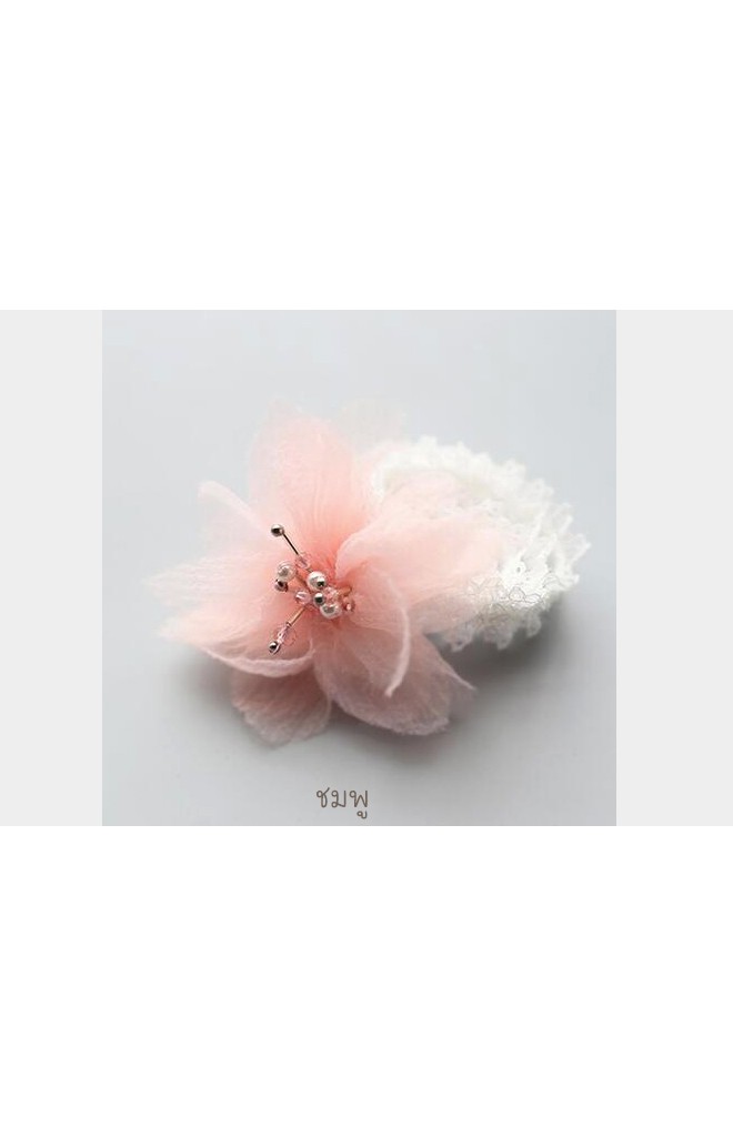 สายคาดผมดอกไม้สวยกลีบบางแต่งเกสรสวย Angel Neitiri