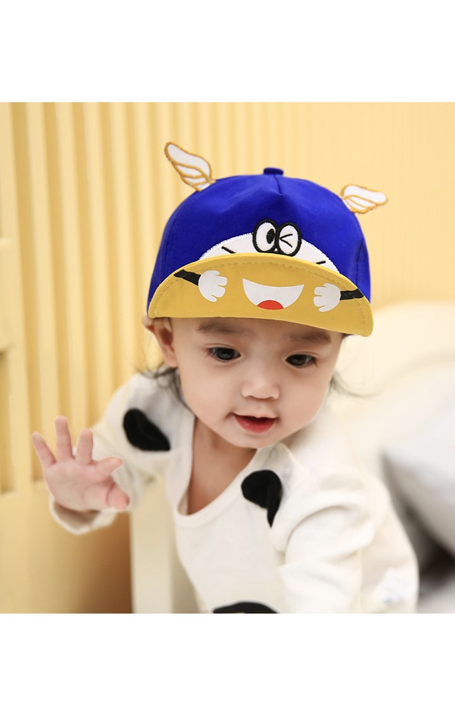 หมวกแก๊ปแมวน้อยแต่งปีกนางฟ้า