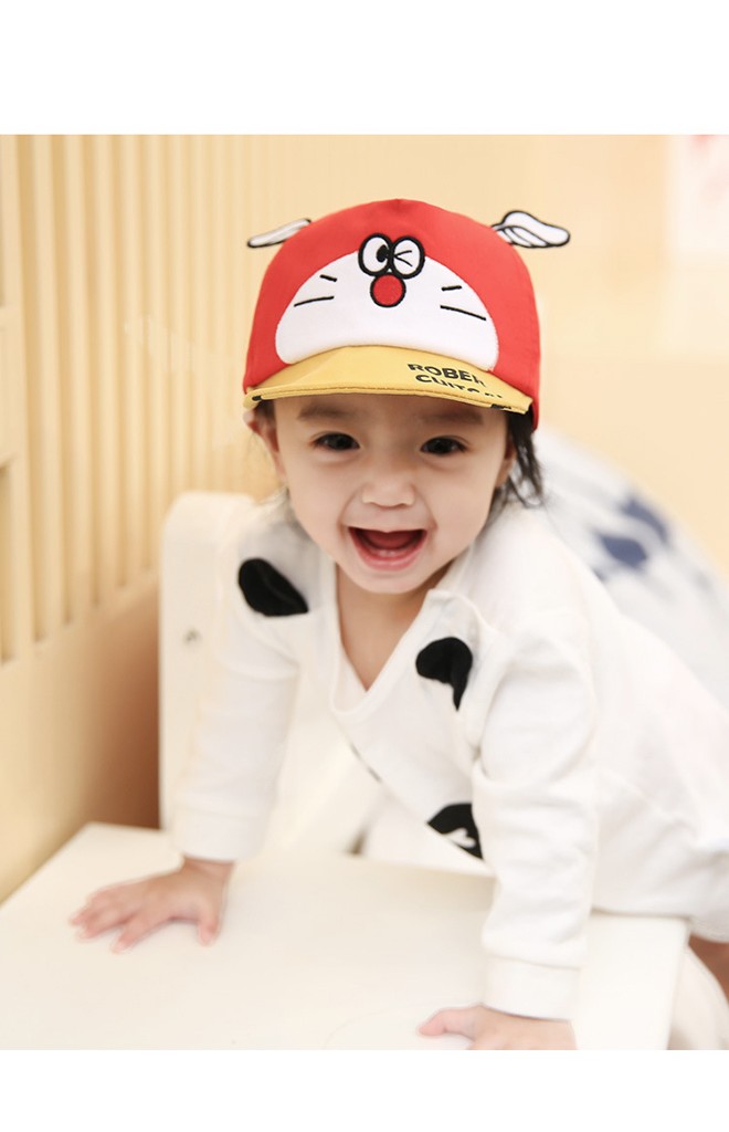 หมวกแก๊ปแมวน้อยแต่งปีกนางฟ้า