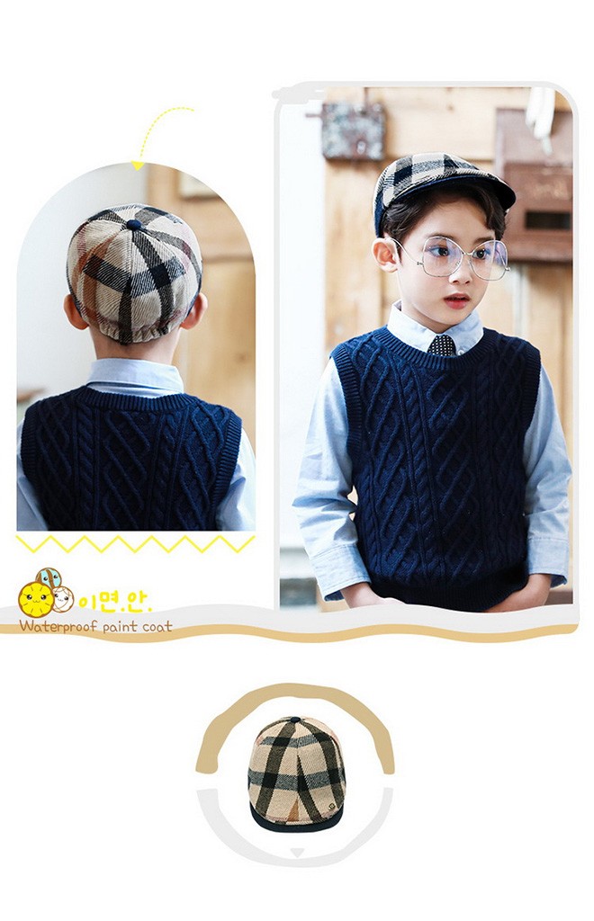 หมวกแฟลตแค๊ปลายสก๊อต จาก Lemonkid