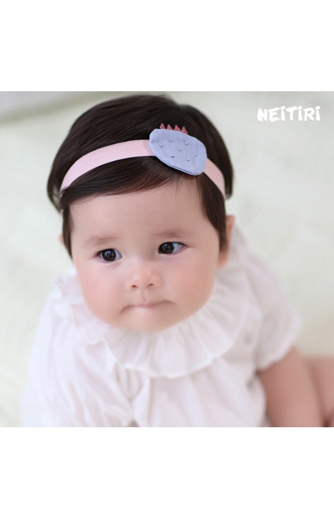 สายคาดผมแต่งสตรอเบอร์รี่ผ้าฝ้าย จาก Angel Neitiri