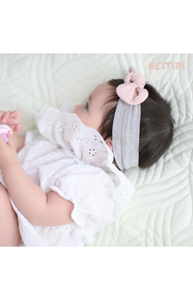สายคาดผมโบว์สาวน้อย สลับสีโบว์และสายคาด Angel Neitiri