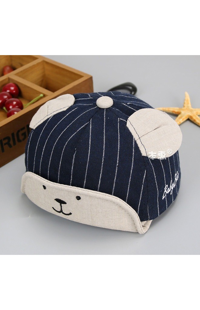 หมวกแก๊ปลายทางหน้ามีและแมวแต่งหูน่ารักจาก KUKUJI