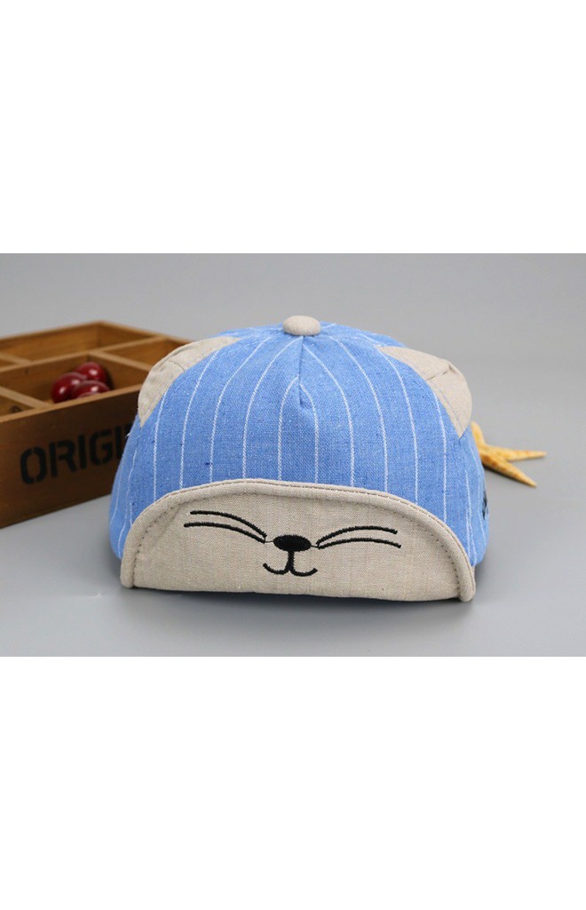 หมวกแก๊ปลายทางหน้ามีและแมวแต่งหูน่ารักจาก KUKUJI