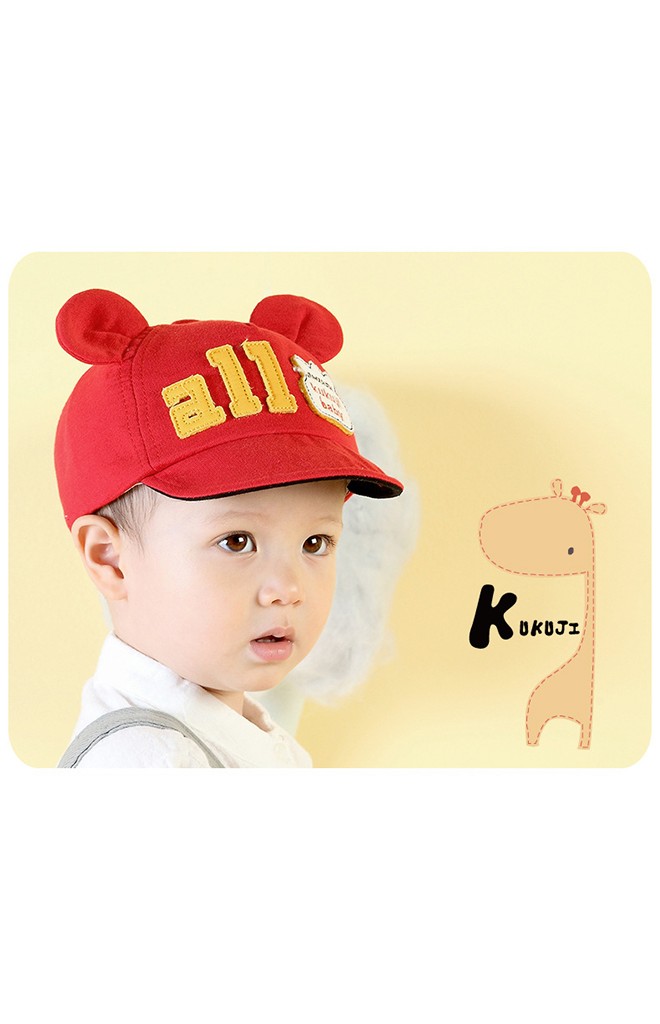 หมวกแก๊ปมีหูปัก all จาก KUKUJI