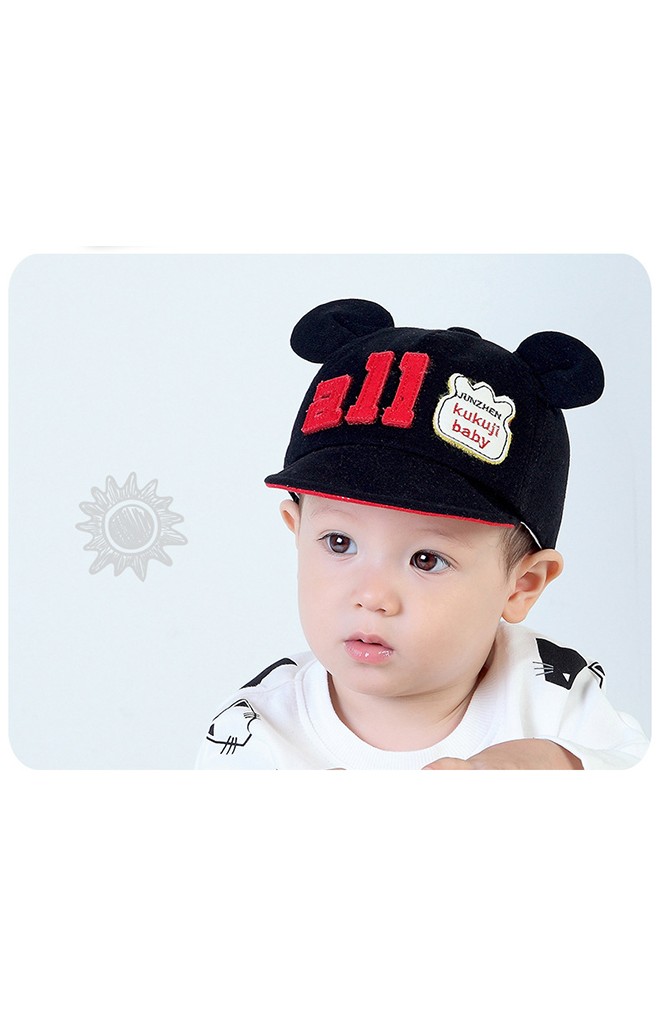 หมวกแก๊ปมีหูปัก all จาก KUKUJI