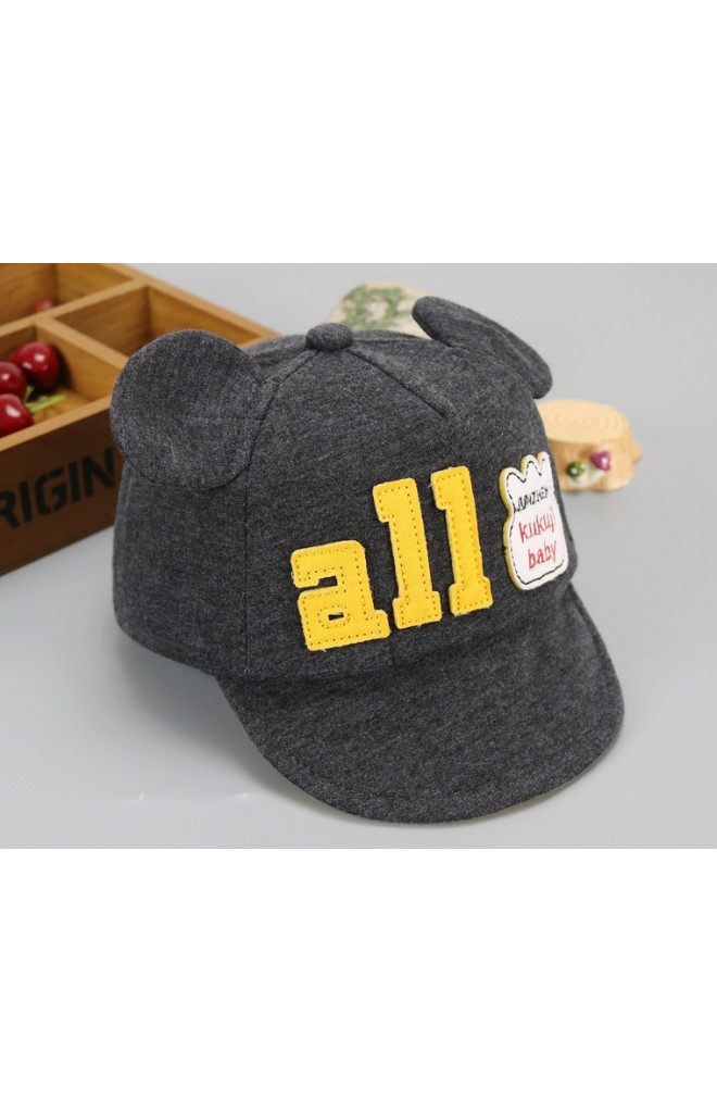 หมวกแก๊ปมีหูปัก all จาก KUKUJI